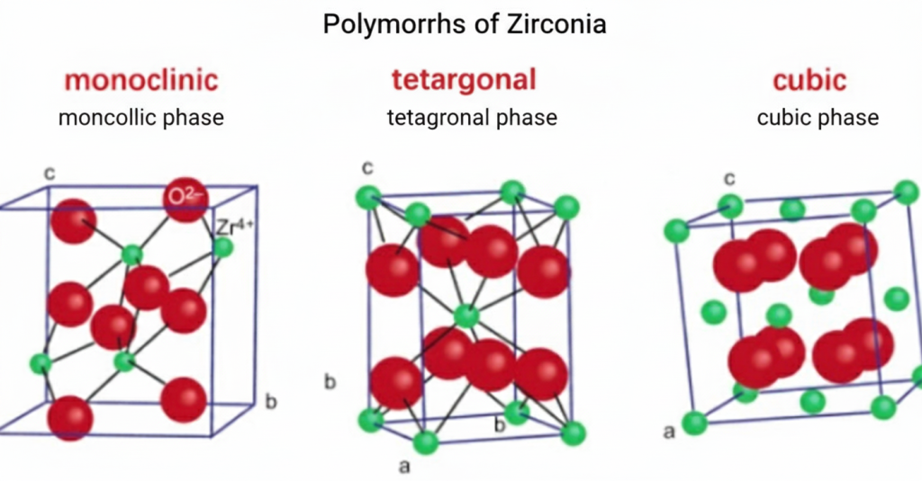 Zirconia polymorphs