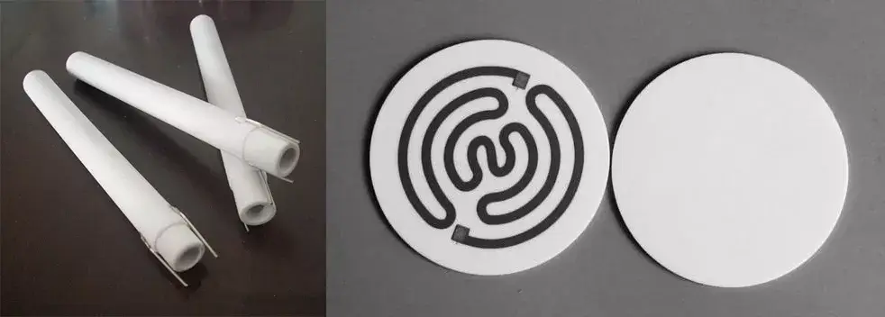 Alumina ceramic heating element