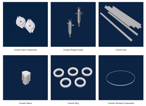 Ceramic Components for Semiconductor Equipment: Types, Materials & Applications