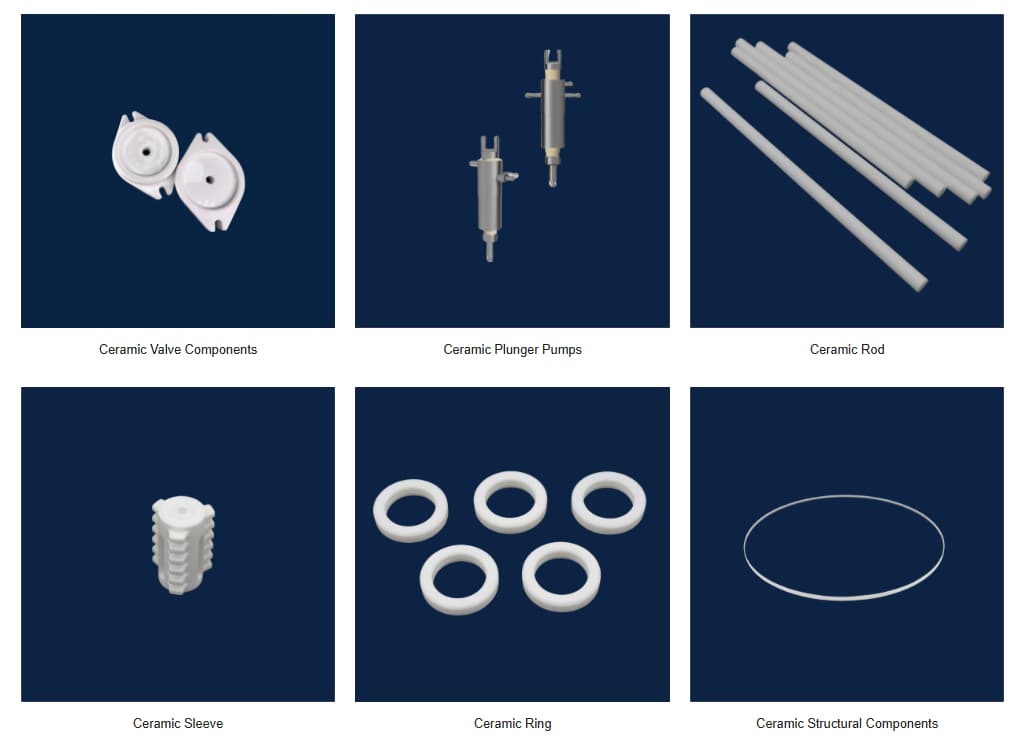 Typical Ceramics Products