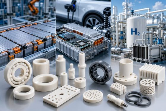 Advanced Ceramic Components in New Energy Equipment