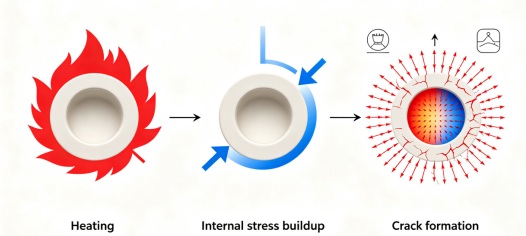 Why Do Ceramic Parts Crack During Thermal Cycling?