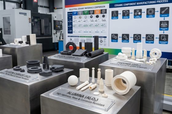 How to Select Ceramic Components for Industrial Applications