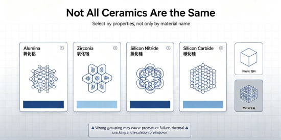 What Properties Should You Compare When Selecting Technical Ceramics?