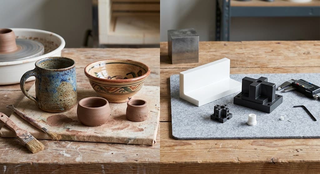 traditional ceramics and technical ceramics