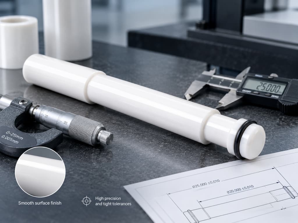 Precision Ceramic Rod Inspection